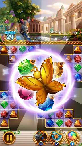 Jewel Athena: Match 3 blast screenshot 3