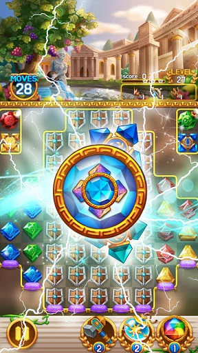 Jewel Athena: Match 3 blast screenshot 4