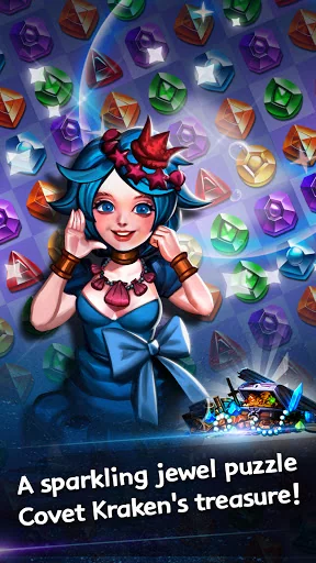 Jewel Kraken: Match 3 Blast screenshot 3