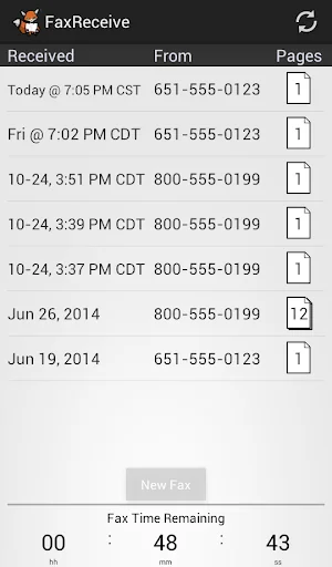 FaxReceive - receive fax phone screenshot 4