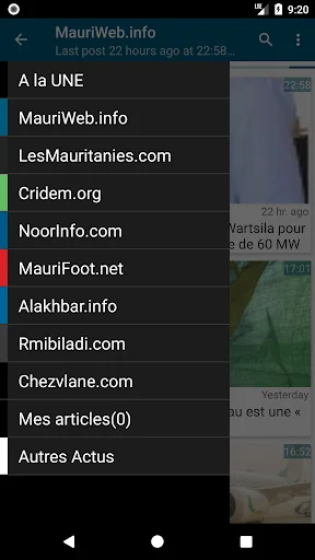 Actu Mauritanie : Actualité