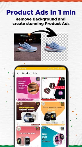AdBanao Festival Poster Maker screenshot 4