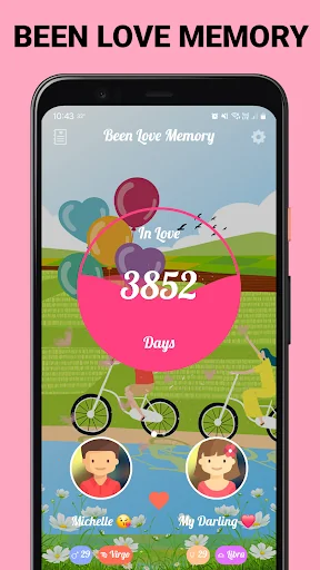 Been Love Memory -Love Counter screenshot 1