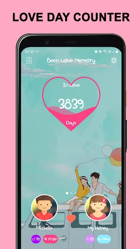 Been Love Memory -Love Counter screenshot 3