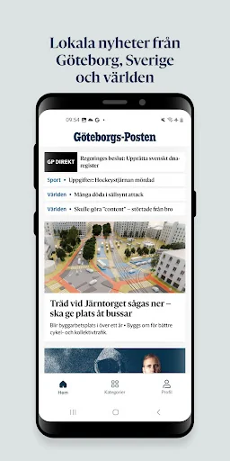 Göteborgs-Posten screenshot 1