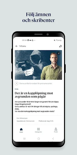 Göteborgs-Posten screenshot 2