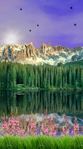 Alpine Lake Live Wallpaper