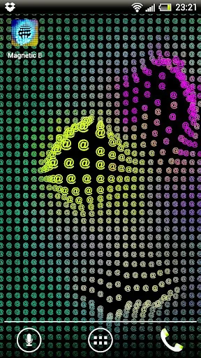 Magnetic Balls Live Wallpaper screenshot 2