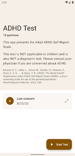 ADHD Test