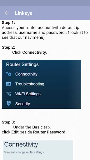 How to change router password