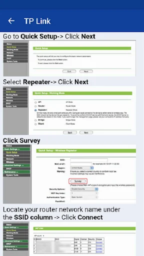 wifi repeater setup guide screenshot 1