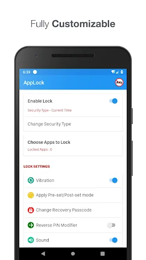 AppLock - Time Password