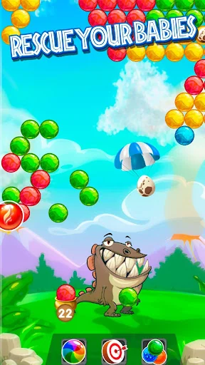 Dino Pop Bubble Shooter Arcade