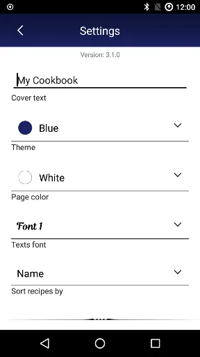 My Cookbook screenshot 3