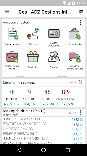 iGes - Simple invoicing screenshot 1
