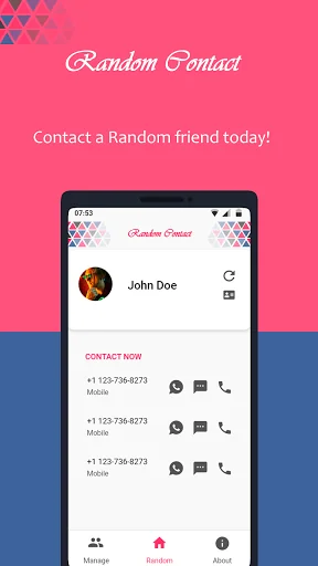 Random Contact