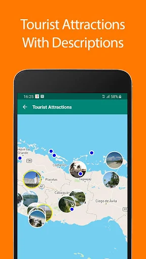 Cuba Offline Map and Travel Gu screenshot 1