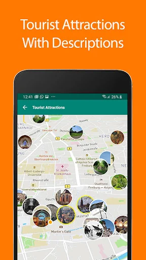 Freiburg Offline Map and Trave