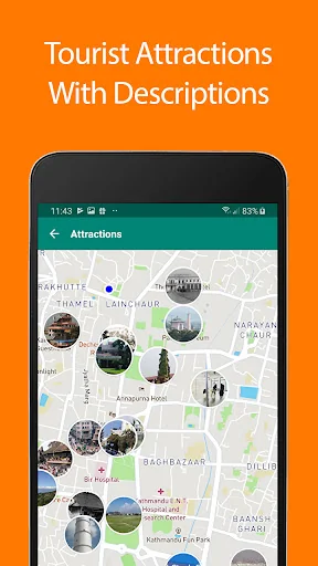 Kathmandu Offline Map and Trav