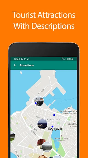 Reykjavik Offline Map and Trav