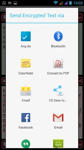 AES Message Encryptor for SMS screenshot 2