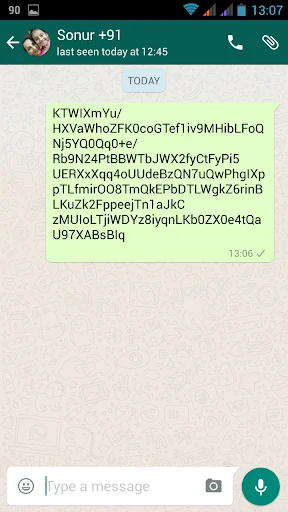 AES Message Encryptor for SMS screenshot 3