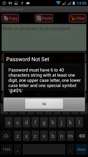 AES Message Encryptor for SMS screenshot 4