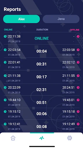 WhatLogin: online last seen screenshot 2