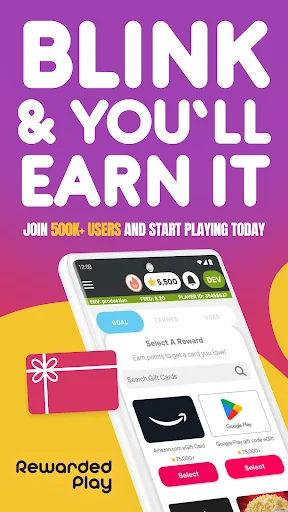 Rewarded Play: Play and Earn