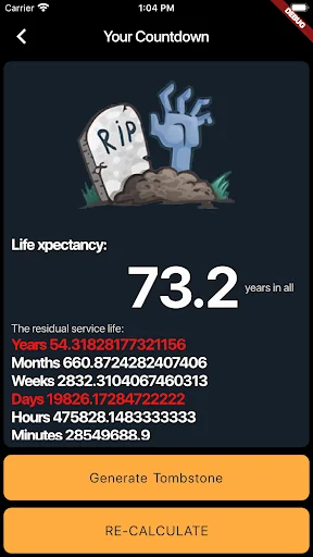 Lifespan Prediction