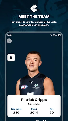 Carlton Official App screenshot 3