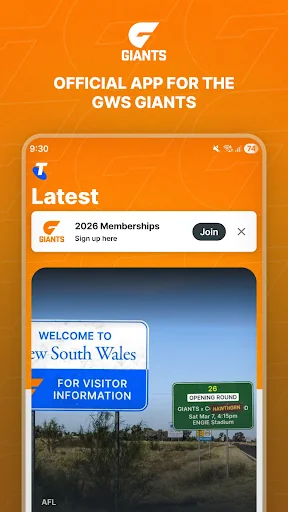 GIANTS Official App screenshot 1