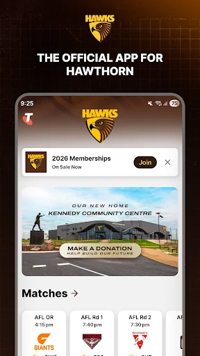 Hawthorn Official App screenshot 1
