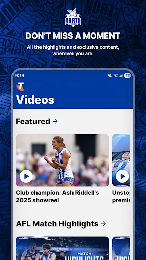 North Melbourne Official App screenshot 2