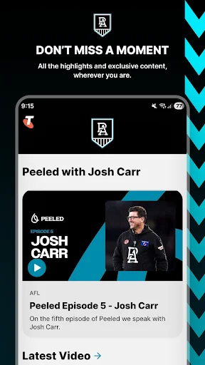 Port Adelaide Official App screenshot 2