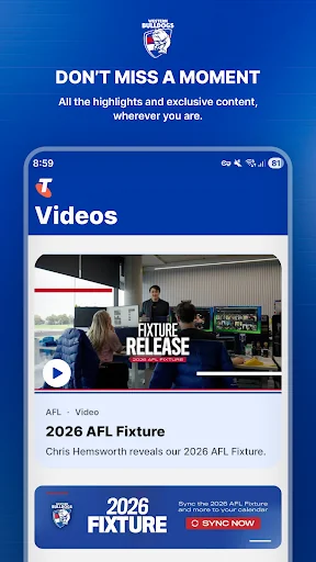 Western Bulldogs Official App screenshot 2