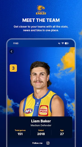 West Coast Eagles Official App screenshot 3