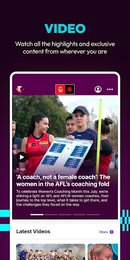 AFLW Official App screenshot 3