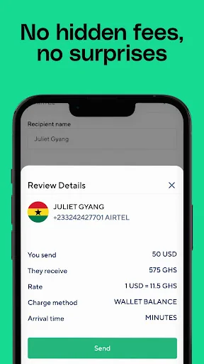 Afriex: Global Money Transfer screenshot 2