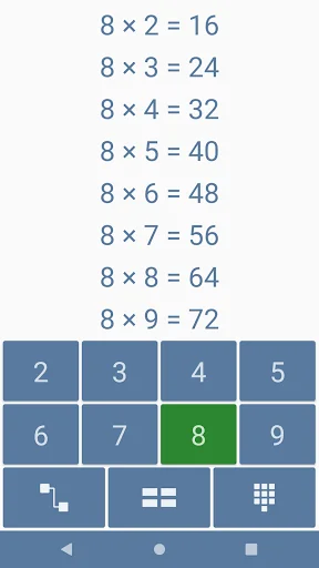 Multiplication games for kids screenshot 1
