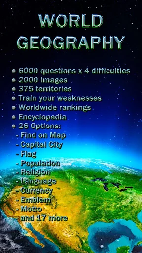 World Geography - Quiz Game screenshot 1