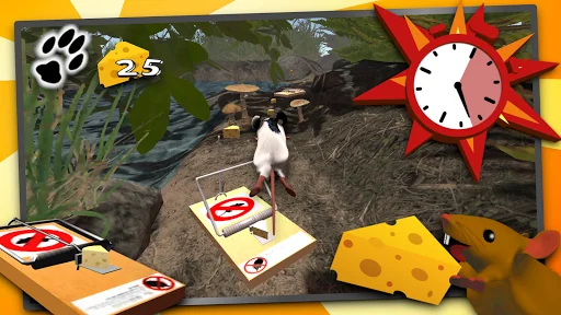 Snappy Mouse Run - Dizzy Chase screenshot 2