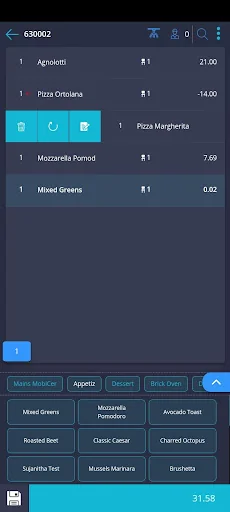 InfoGenesis POS Terminal