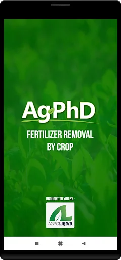 Fertilizer Removal By Crop screenshot 1