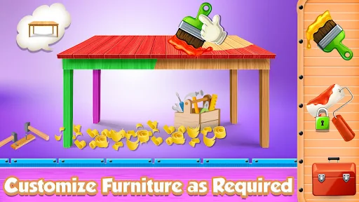 Build Furniture Wood Simulator