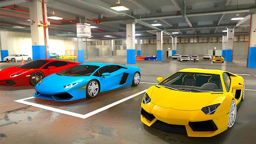 Multi Level Police Car Parking