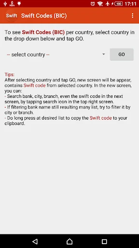 Swift Codes (BIC)