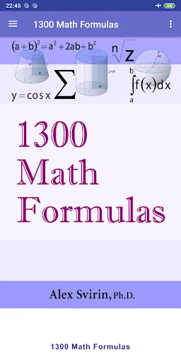 1300 Math Formulas