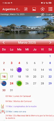 Argentina Calendario 2026 screenshot 3