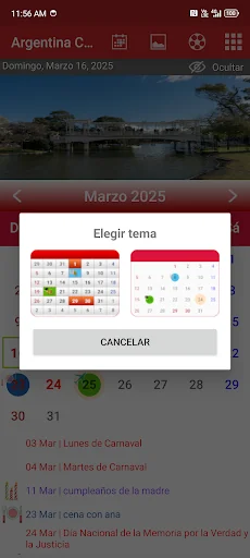 Argentina Calendario 2026 screenshot 4